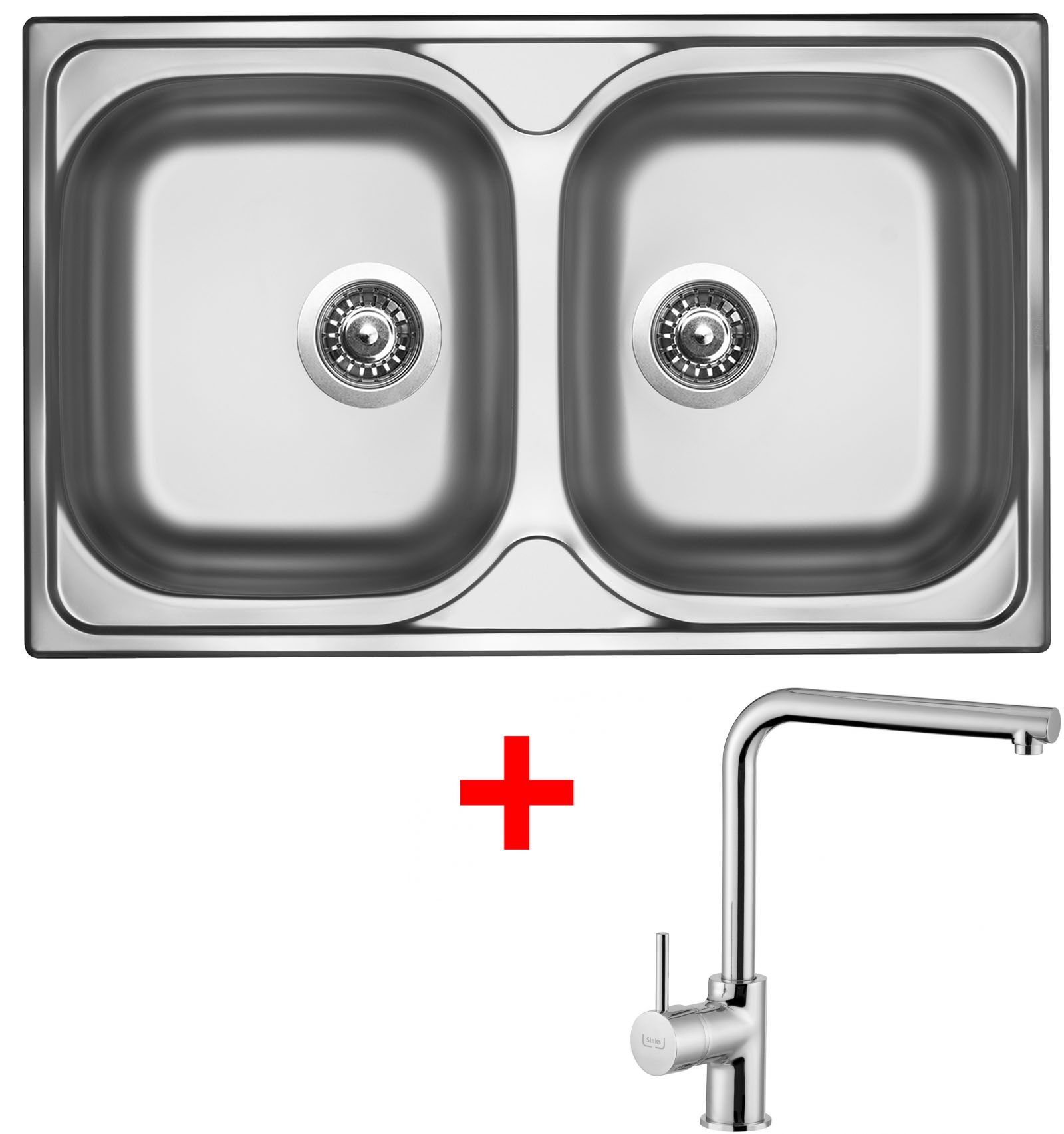 Sinks CLASSIC 800 DUO + ELKA